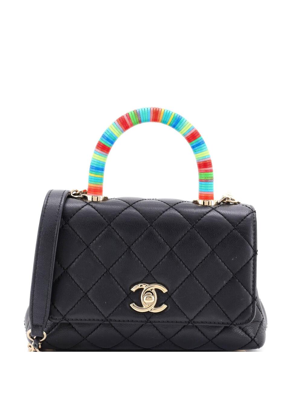 Chanel Coco Top Handle Bag Quilted #371246C46B